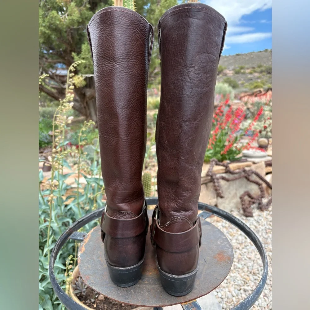 Frye 15R Tall Harness Boots - Picture 5 of 16